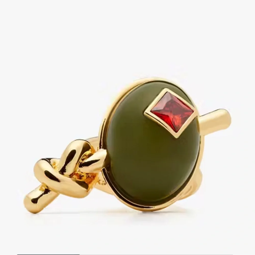 $148‎ Kate Spade Shaken Or Stirred Statement Ring, Size 6 NWT